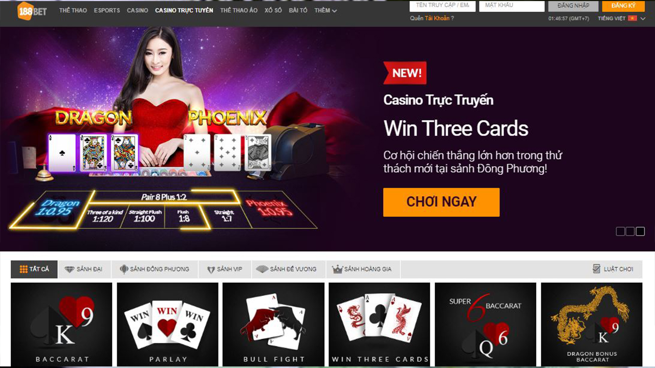 188Bet – Website casino online uy tín nhất